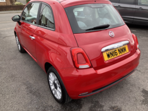 2016 Fiat 500 1.2 500 Pop Star 1.2 69hp in Red — image 4