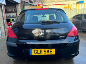 2011 Peugeot 308 1.6 Vti S 5dr in Black — image 6