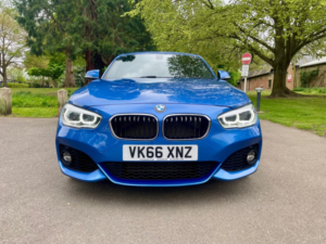 2017 BMW 1 Series 1.5 118i M Sport Hatchback 5dr Petrol Auto Euro 6 (s/s) (136 Ps) in Blue — image 2