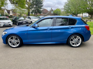 2017 BMW 1 Series 1.5 118i M Sport Hatchback 5dr Petrol Auto Euro 6 (s/s) (136 Ps) in Blue — image 6
