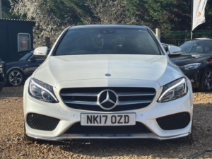 2017 Mercedes-Benz C Class 2.1 C250d Amg Line (premium Plus) G-Tronic+ 4matic Euro 6 (s/s) 4dr in White — image 5