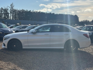2017 Mercedes-Benz C Class 2.1 C250d Amg Line (premium Plus) G-Tronic+ 4matic Euro 6 (s/s) 4dr in White — image 6