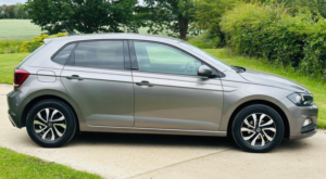2021 Volkswagen Polo 1.0 Tsi Active DSG Euro 6 (s/s) 5dr in Grey — image 2
