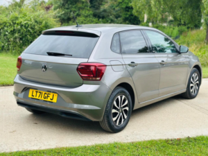 2021 Volkswagen Polo 1.0 Tsi Active DSG Euro 6 (s/s) 5dr in Grey — image 4