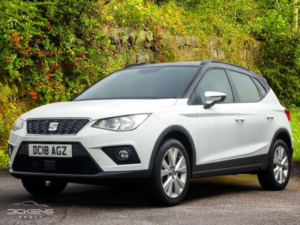 2018 SEAT Arona 1.6 Tdi Se Technology Lux Euro 6 (s/s) 5dr in White — image 3