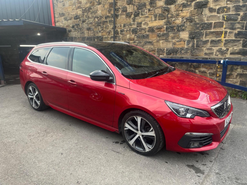 2018 Peugeot 308 Sw 1.5 Bluehdi Gt Line Euro 6 (s/s) 5dr in Red — image 1