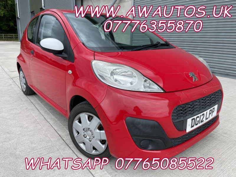 2012 Peugeot 107 1.0 12v Access in Red — image 1