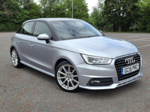 2015 Audi A1 1.6 Tdi S Line Sportback Euro 6 (s/s) 5dr in Silver — image 2