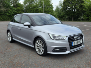 2015 Audi A1 1.6 Tdi S Line Sportback Euro 6 (s/s) 5dr in Silver — image 5