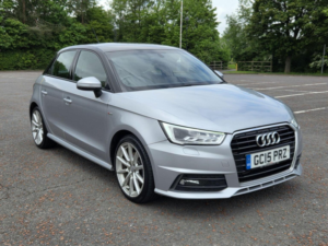 2015 Audi A1 1.6 Tdi S Line Sportback Euro 6 (s/s) 5dr in Silver — image 6