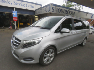 2015 Mercedes-Benz V Class 2.2 V250d Bluetec Sport G-Tronic+ Euro 6 (s/s) 5dr 8 SEAT Xlwb in Silver — image 2