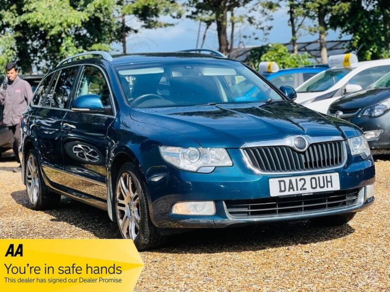 2012 Skoda Superb 2.0 Tdi Elegance DSG Euro 5 5dr in Blue — image 1