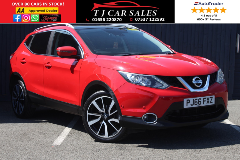 2016 Nissan Qashqai 1.5 Dci Tekna in Red — image 1