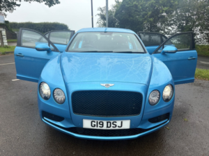 2017 Bentley Flying Spur 6.0 W12 S in Blue — image 4