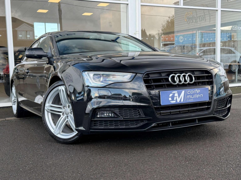 2016 Audi A5 1.8 Tfsi Black Edition Plus Sportback Multitronic Euro 6 (s/s) 5dr in Black — image 1