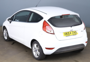 2015 Ford Fiesta 1.25 Zetec in White — image 4