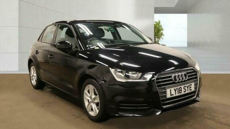 2018 Audi A1 1.0 Tfsi Se Sportback Euro 6 (s/s) 5dr in Black — image 1