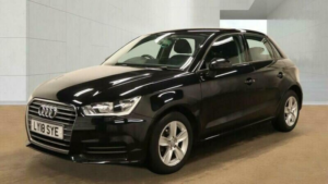 2018 Audi A1 1.0 Tfsi Se Sportback Euro 6 (s/s) 5dr in Black — image 3