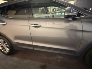 2015 Hyundai Santa Fe 2.2 Crdi Blue Drive Premium Auto 4WD Euro 6 (s/s) 5dr (7 Seat) in Silver — image 5
