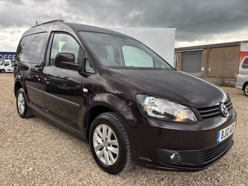 2012 Volkswagen Caddy Life Drive From Access Wav Wheelchair Accessible Vehicle 1.6 Tdi Cr in Purple — image 1