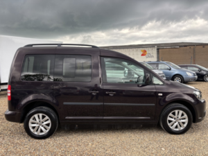 2012 Volkswagen Caddy Life Drive From Access Wav Wheelchair Accessible Vehicle 1.6 Tdi Cr in Purple — image 2