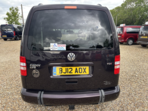 2012 Volkswagen Caddy Life Drive From Access Wav Wheelchair Accessible Vehicle 1.6 Tdi Cr in Purple — image 4