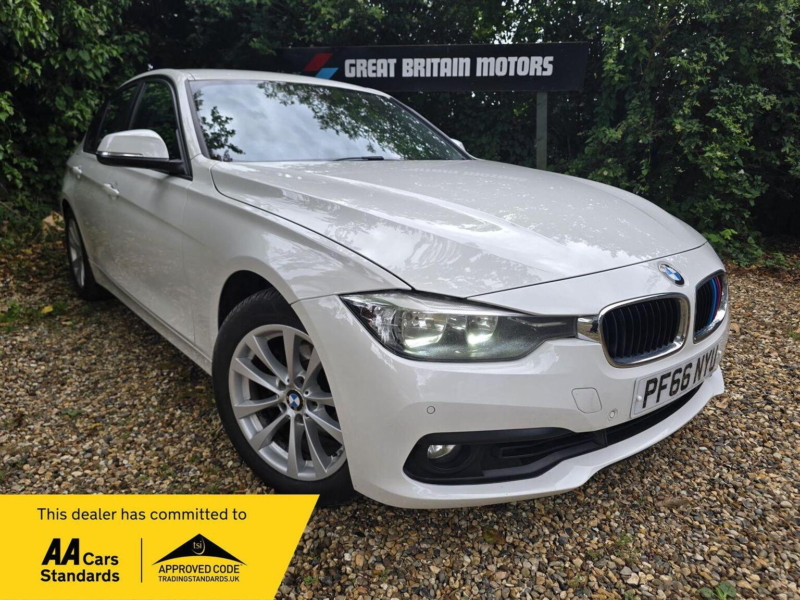 2016 BMW 3 Series 2.0 320i Se Auto Euro 6 (s/s) 4dr in White — image 1