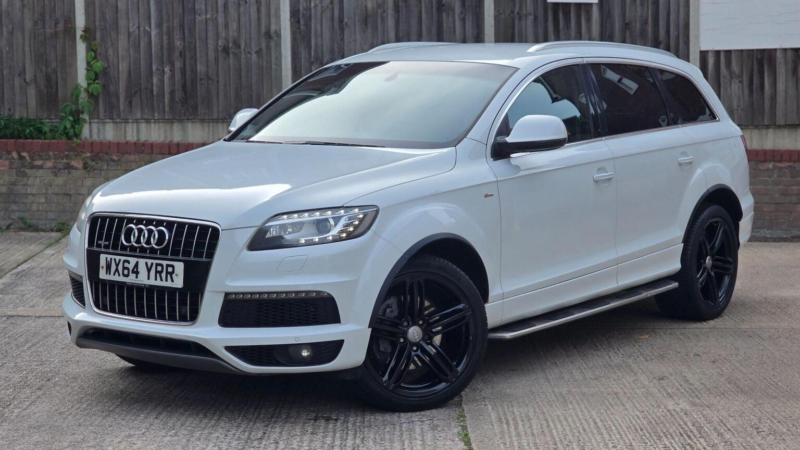 2014 Audi Q7 3.0 Tdi V6 S Line Plus Tiptronic Quattro Euro 5 (s/s) 5dr in White — image 1