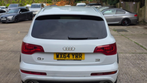 2014 Audi Q7 3.0 Tdi V6 S Line Plus Tiptronic Quattro Euro 5 (s/s) 5dr in White — image 6