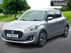 2018 Suzuki Swift 1.0 Boosterjet Shvs Sz5 Euro 6 (s/s) 5dr in Silver — image 3