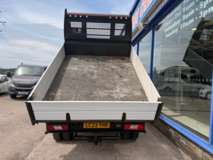 2023 Ford Transit 2.0 350 Ecoblue Leader Double Cab Tipper 4dr Diesel Manual Rwd L3 Euro 6 130 Ps in White — image 5