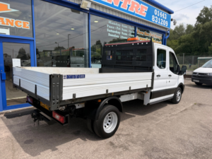 2023 Ford Transit 2.0 350 Ecoblue Leader Double Cab Tipper 4dr Diesel Manual Rwd L3 Euro 6 130 Ps in White — image 6