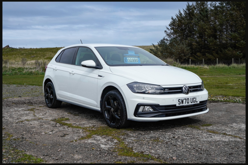 2021 Volkswagen Polo 1.0 Tsi R-Line in White — image 1