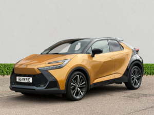 2024 Toyota C-Hr 2.0 Vvt-H Premiere Edition SUV 5dr Petrol Hybrid CVT Euro 6 (s/s) (197 Ps) in Gold — image 3
