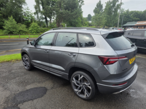 2025 Skoda Karoq 1.5 Tsi Act Sportline Edition in Grey — image 5