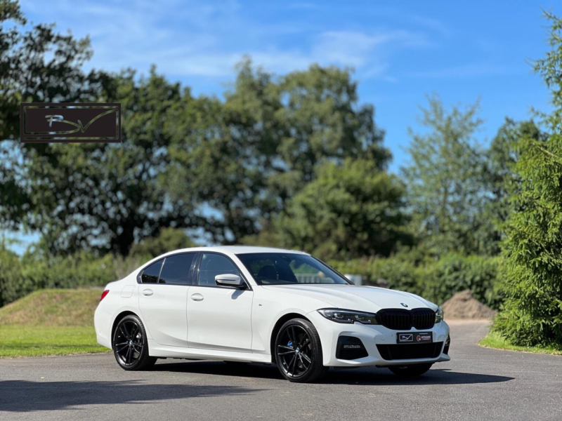 2021 BMW 3 Series 2.0 330e 12kwh M Sport Auto Euro 6 (s/s) 4dr in White — image 1