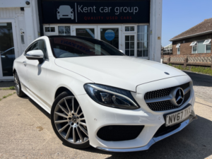 2018 Mercedes-Benz C Class 2.0 C200 Amg Line in White — image 3