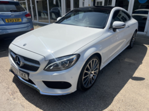 2018 Mercedes-Benz C Class 2.0 C200 Amg Line in White — image 6