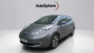 2014 Nissan Leaf 24kwh Tekna Auto 5dr in Grey — image 2