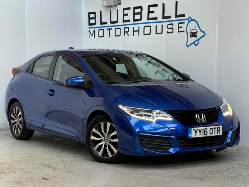 2016 Honda Civic 1.4 I-Vtec S Euro 6 (s/s) 5dr in Blue — image 1