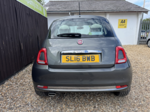 2016 Fiat 500 1.2 500 My17 1.2 69hp Lounge in Grey — image 5