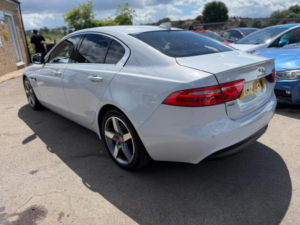 2017 Jaguar Xe 2.0d Prestige Auto Euro 6 (s/s) 4dr in White — image 5