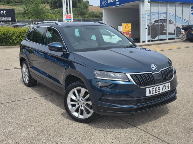 2019 Skoda Karoq 1.5 Tsi Act Se L DSG Euro 6 (s/s) 5dr in Blue — image 1
