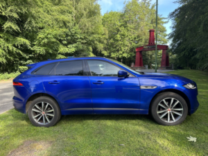2018 Jaguar F-Pace 2.0 D180 R-Sport in Blue — image 1