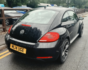 2014 Volkswagen Beetle 2.0 Tdi Design Hatchback 3dr Diesel Manual Euro 5 (140 Ps) in Black — image 3