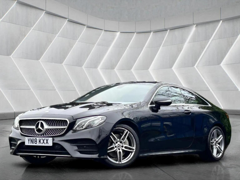 2018 Mercedes-Benz E Class 2.0 E220d Amg Line G-Tronic+ Euro 6 (s/s) 2dr in Black — image 1