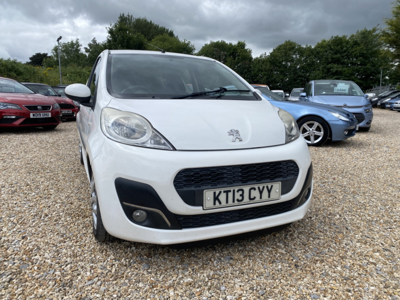 2013 Peugeot 107 1.0 12v Active in White — image 1