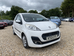 2013 Peugeot 107 1.0 12v Active in White — image 2