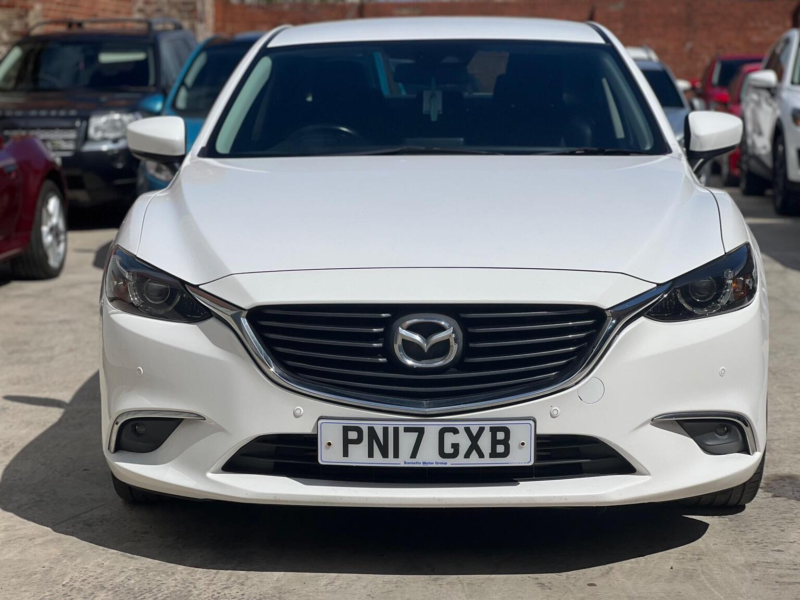 2017 Mazda Mazda6 2.2 Skyactiv-D Sport Nav Euro 6 (s/s) 4dr in White — image 1