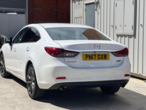 2017 Mazda Mazda6 2.2 Skyactiv-D Sport Nav Euro 6 (s/s) 4dr in White — image 3